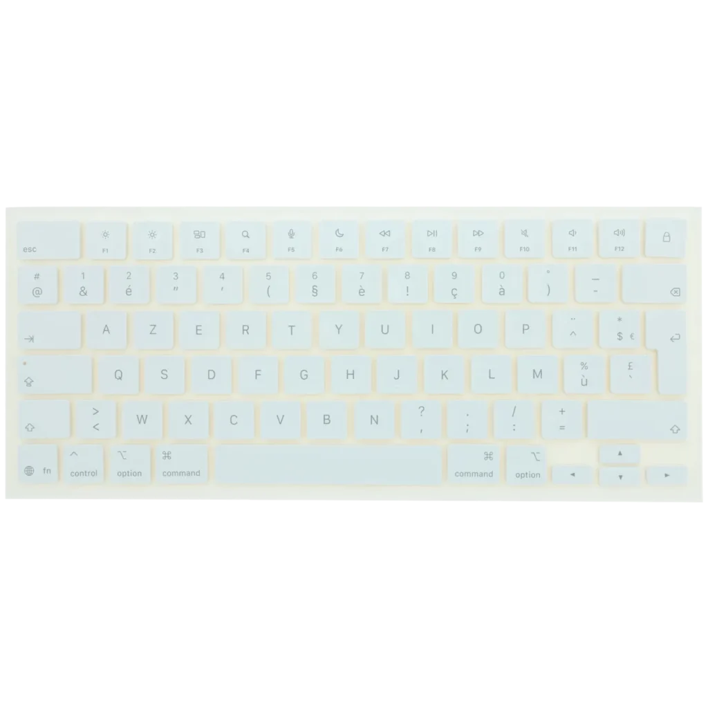 Keycap Kit (French) For MacBook Neo 13" A3404 (2026) (Silver)