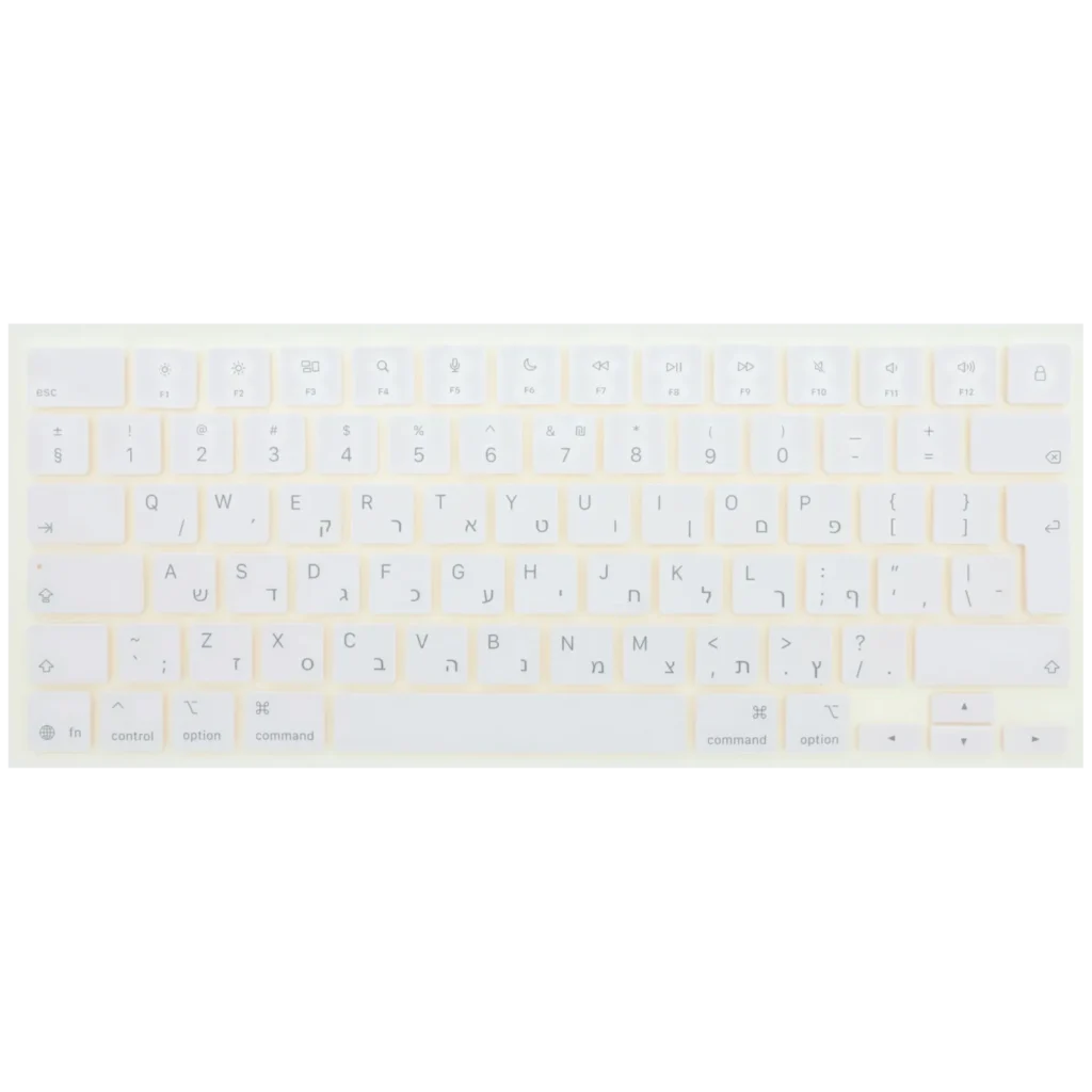 Keycap Kit (Hebrew) For MacBook Neo 13" A3404 (2026) (Blush)