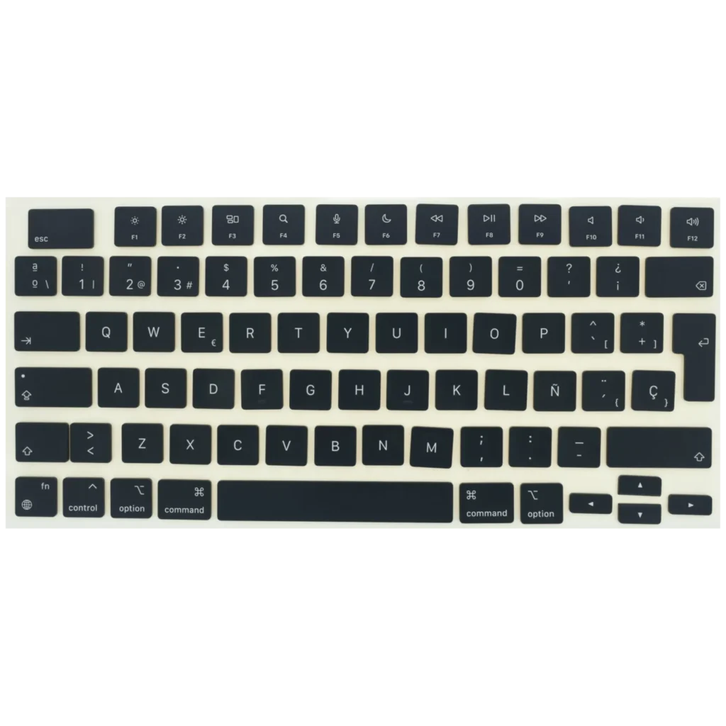 Keycap Kit (Spanish) For MacBook Air 13" / 15" (2022 - 2026) (Midnight)