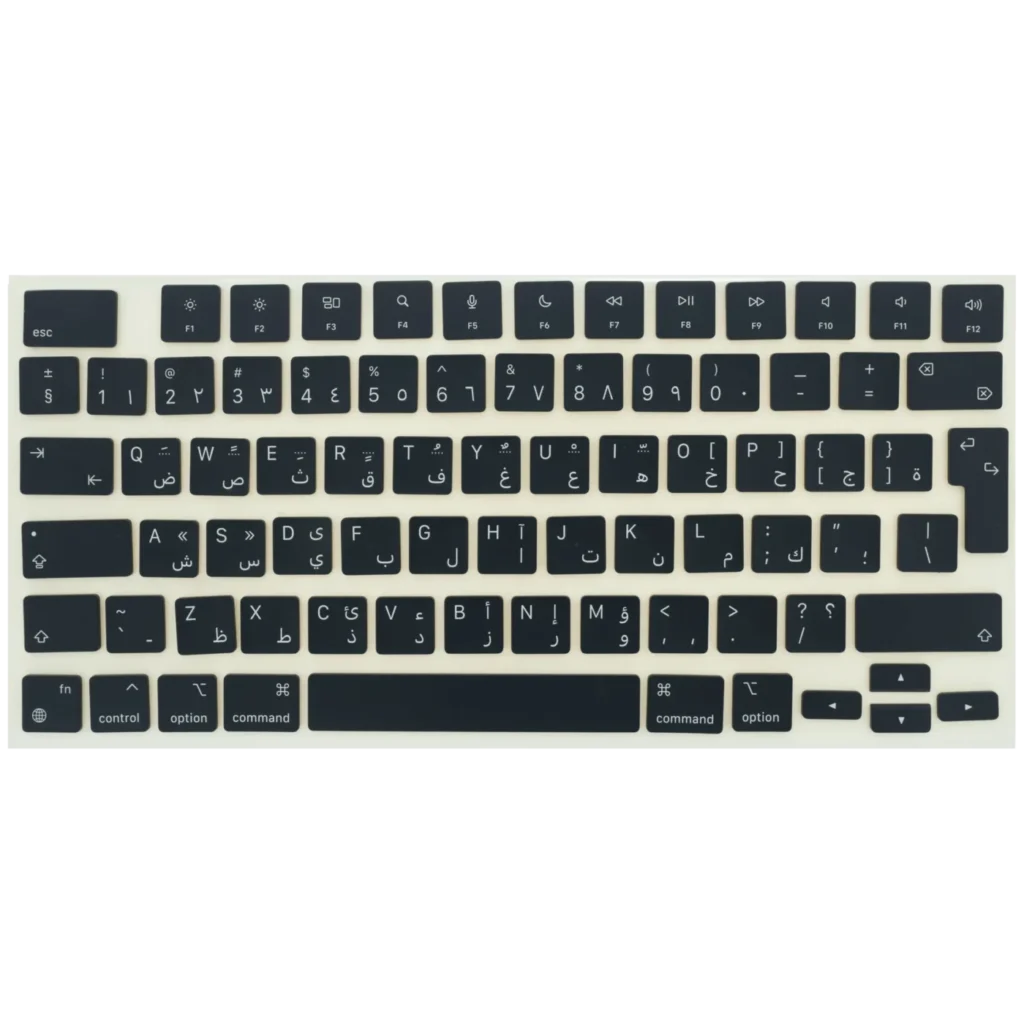Keycap Kit (Arabic) For MacBook Air 13" / 15" (2022 - 2026) (Midnight)