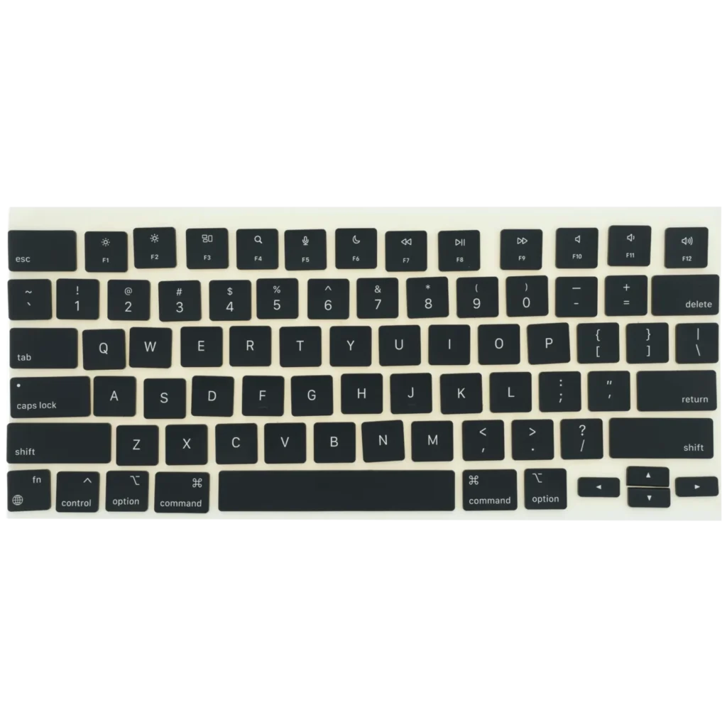 Keycap Kit (US) For MacBook Air 13" / Air 15" / Pro 14" / Pro 16" (2021 - 2026) (Space Black)