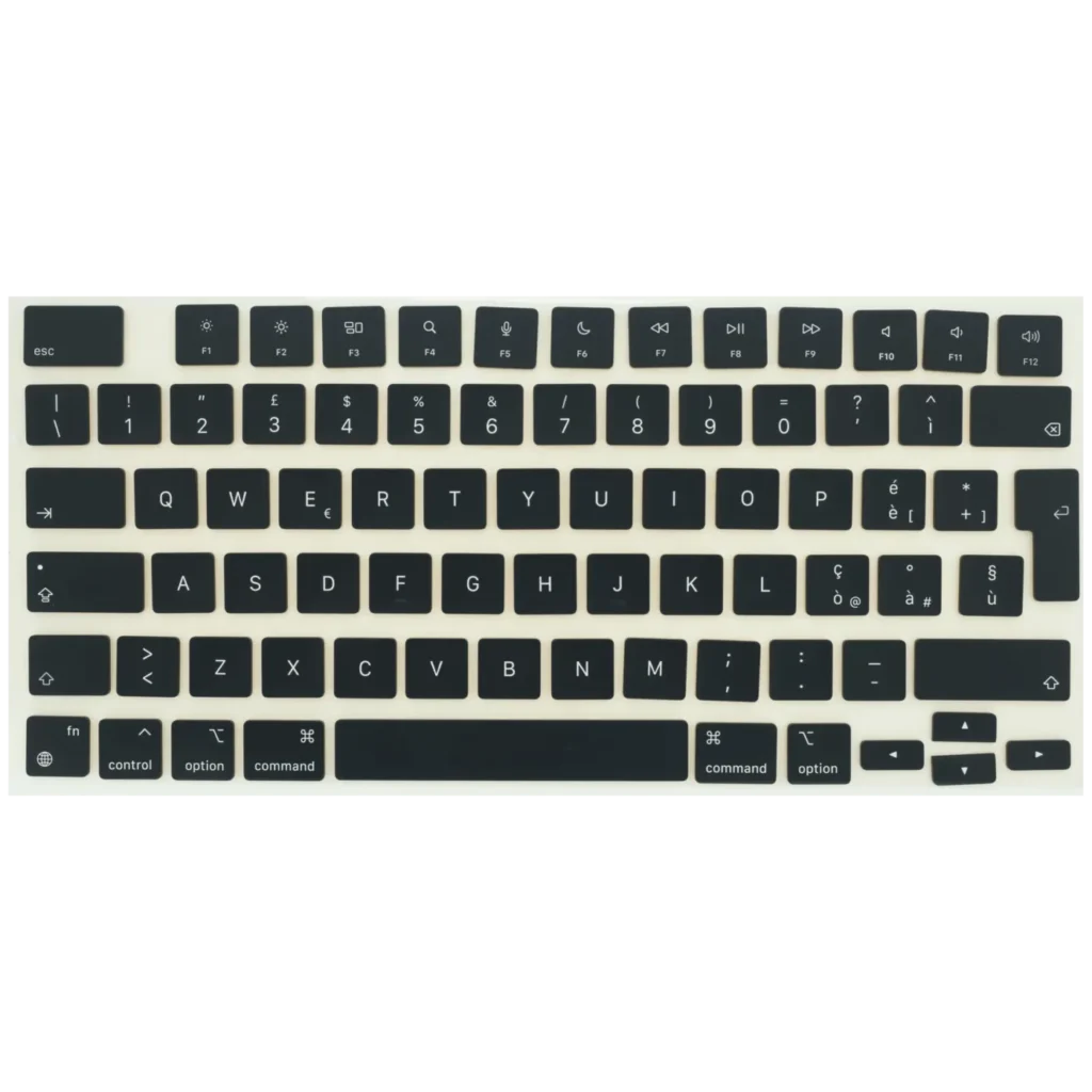 Keycap Kit (Italian) For MacBook Air 13" / Air 15" / Pro 14" / Pro 16" (2021 - 2026) (Space Black)