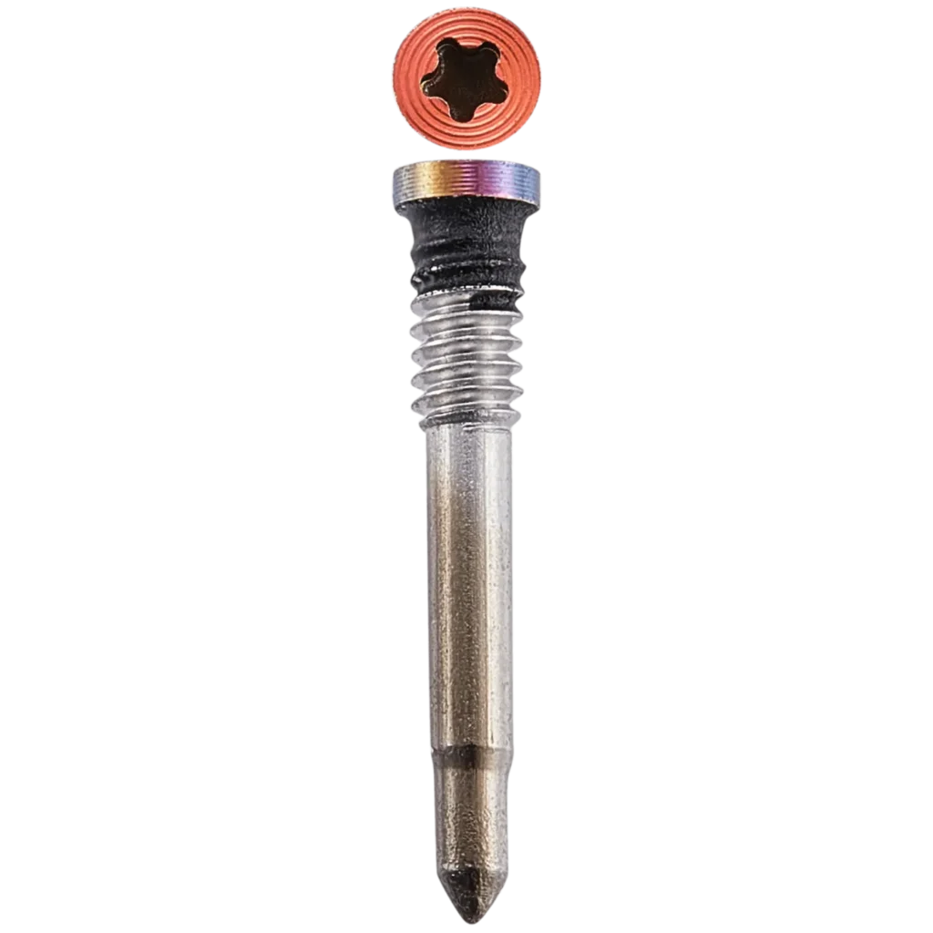 Bottom Screws For iPhone 17 Pro/17 Pro Max (Orange) (100 Pack)