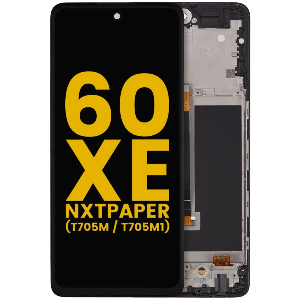 LCD Assembly With Frame For TCL 60 XE NxtPaper 5G (T705M / T705M1) (Refurbished) (All Colors)