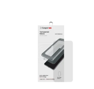 Casper Snap Tempered Glass Compatible For Samsung Galaxy S25 FE 5G / Samsung Galaxy S26 FE 5G (Retail Pack) (AR Clear)
