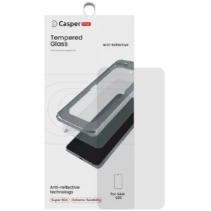 Casper Snap Tempered Glass For Samsung Galaxy S26 5G (Retail Pack) (AR Clear)