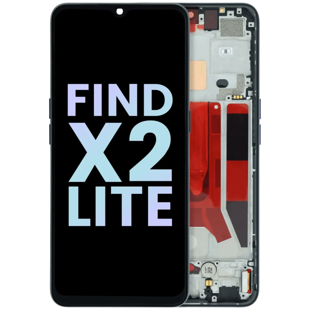 OLED Assembly With Frame For OPPO Find X2 Lite CPH2005 (Genuine) (Black)
