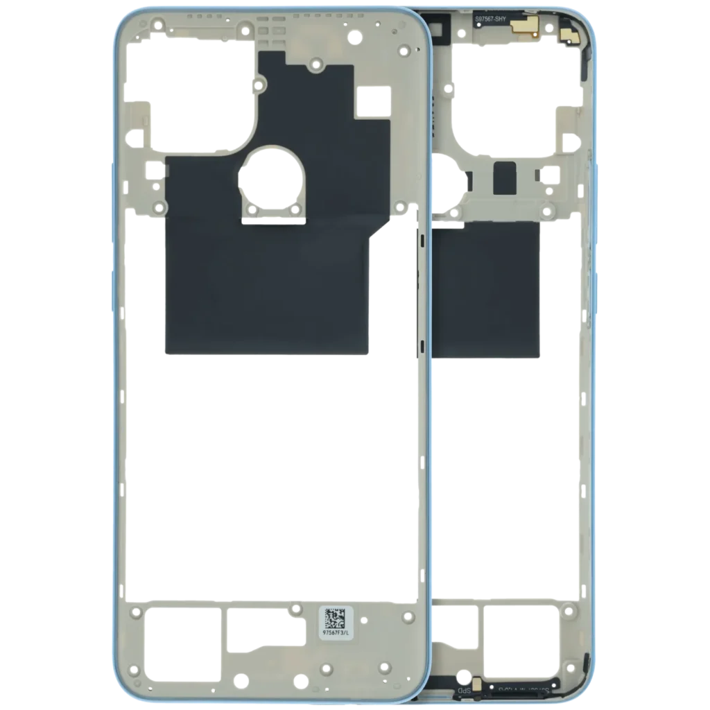 Mid Frame Housing For OPPO A15 CPH2185 (Genuine) (Blue)