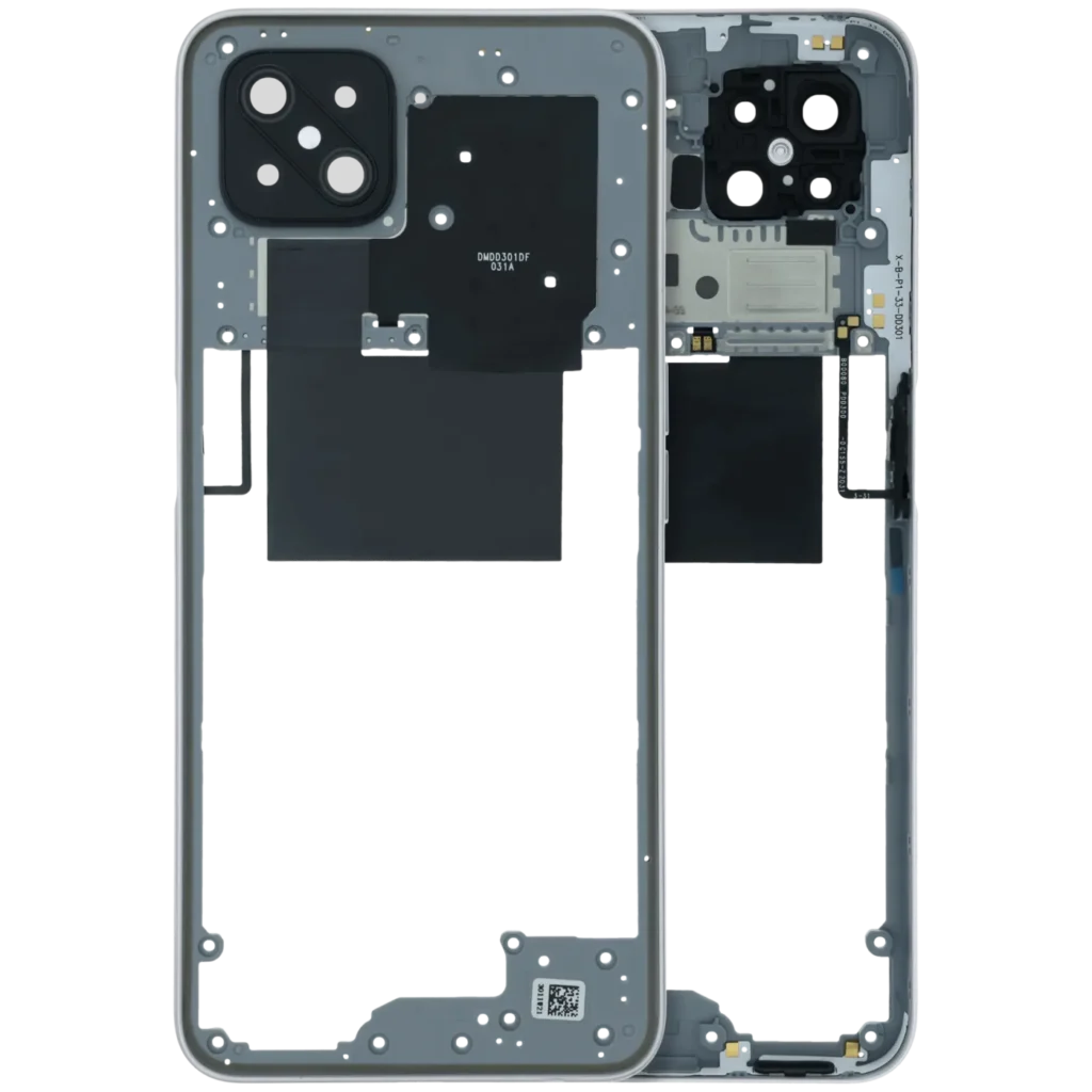 Mid Frame Housing For OPPO Reno 4 Z 5G CPH2065 (Genuine) (White)