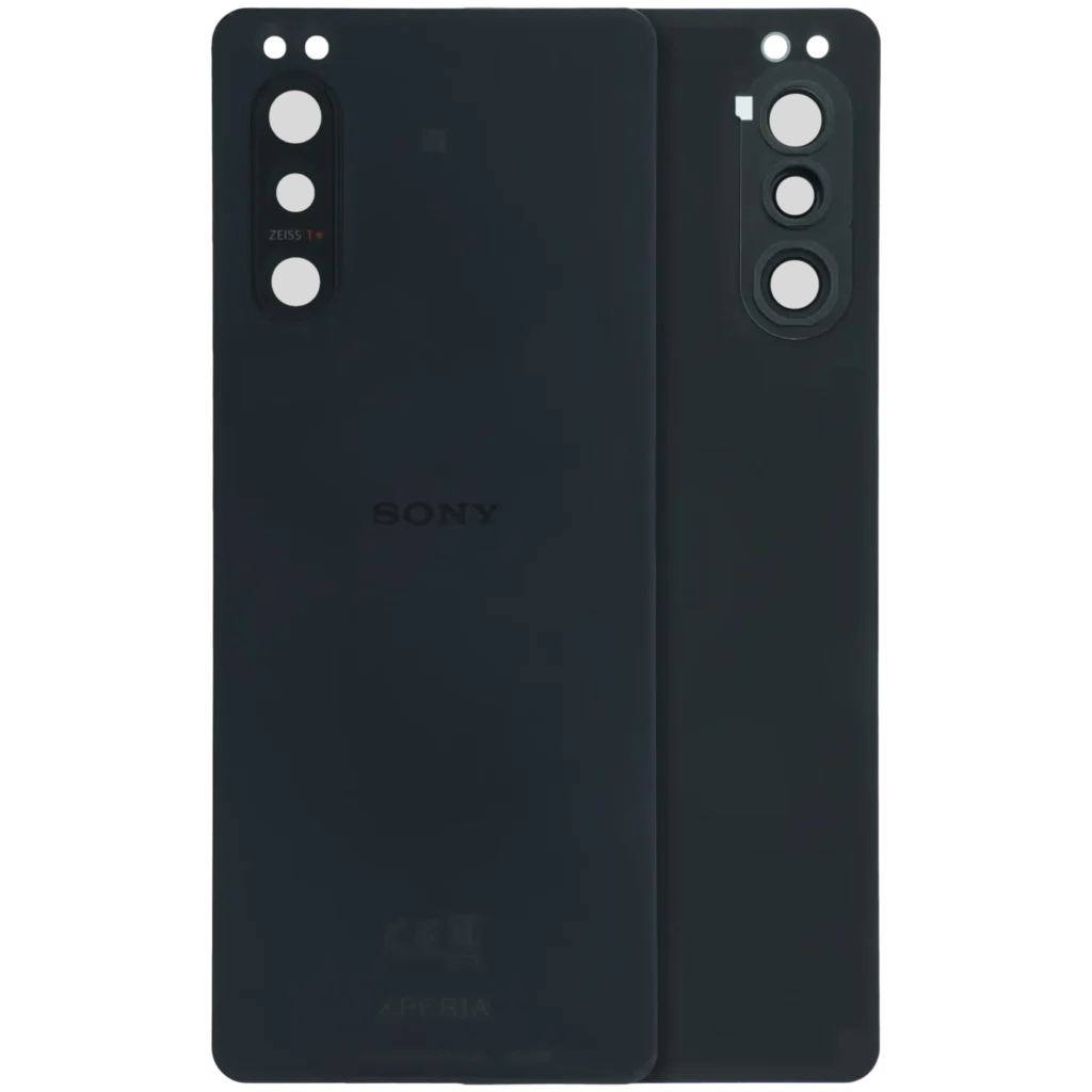 Back Cover Glass For Sony Xperia 5 II (Genuine) (Black)