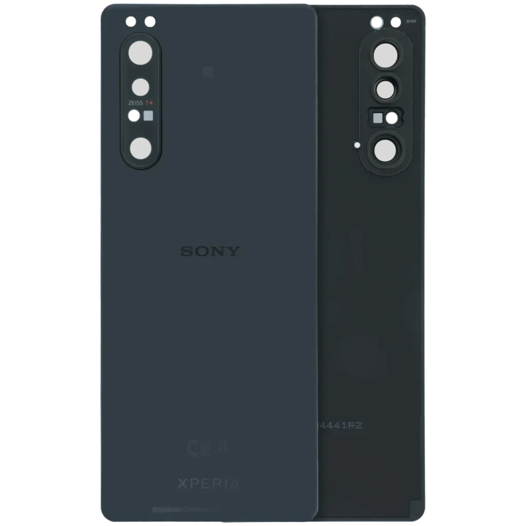 Back Cover Glass For Sony Xperia 1 II (Genuine) (Black)