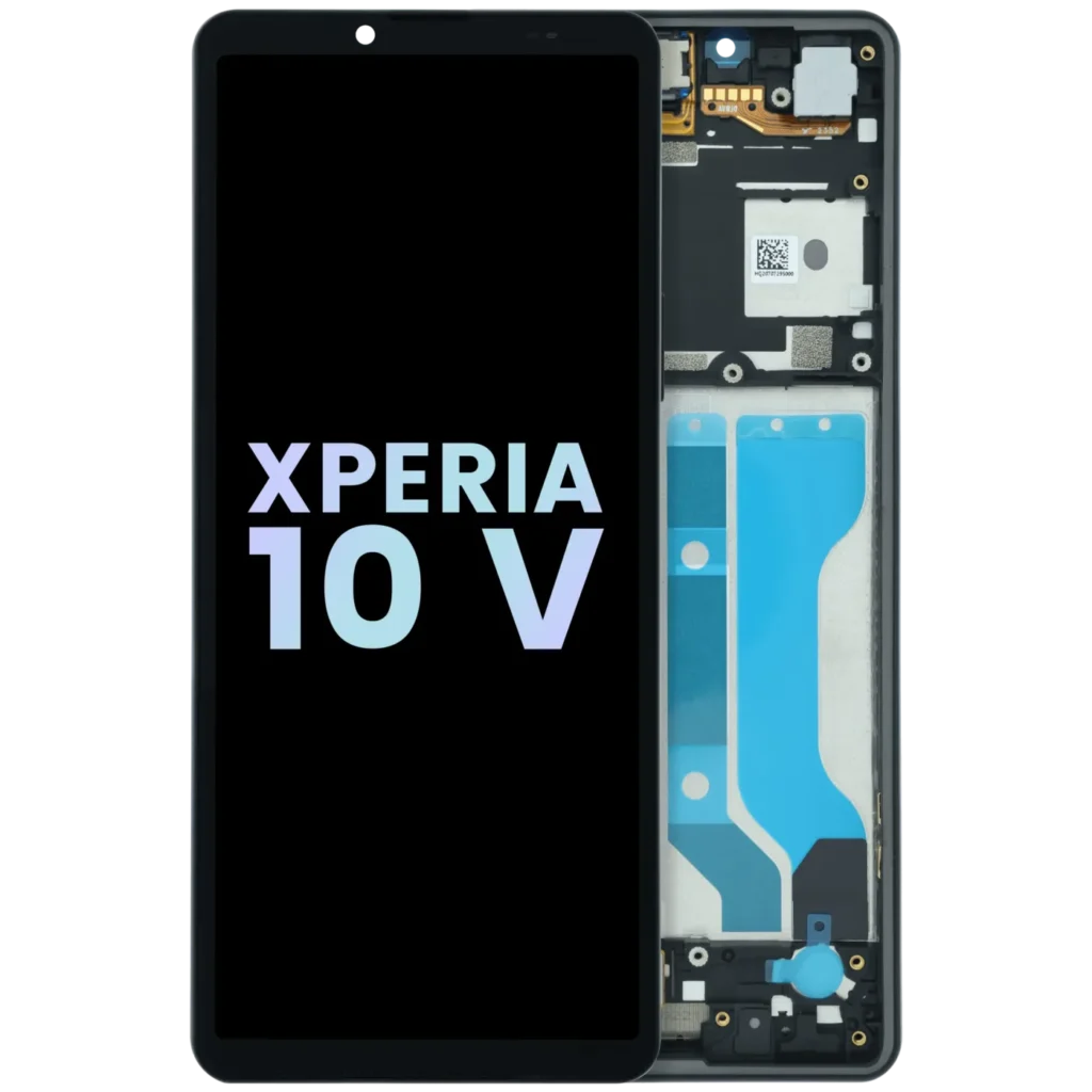 OLED Assembly With Frame For Sony Xperia 10 V (Genuine) (Black)
