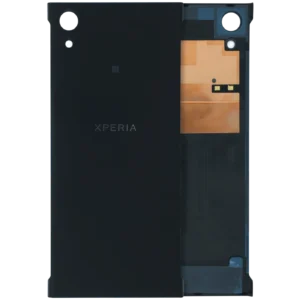 Back Cover Glass Without Camera Lens For Sony Xperia XA1 (Genuine) (Black)