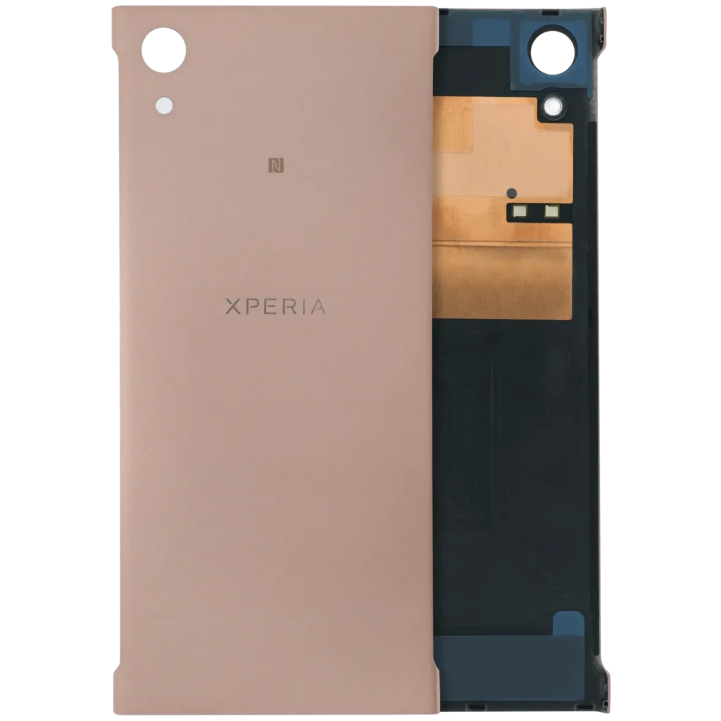 Back Cover Glass Without Camera Lens For Sony Xperia XA1 (Genuine) (Rose Gold)