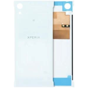 Back Cover Glass Without Camera Lens For Sony Xperia XA1 (Genuine) (White)