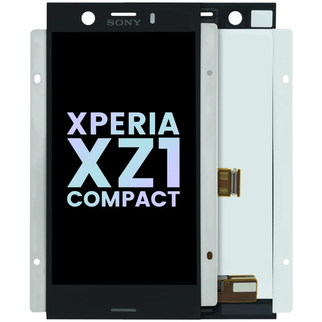 LCD Without Frame For Sony Xperia XZ1 Compact (Genuine) (Black)