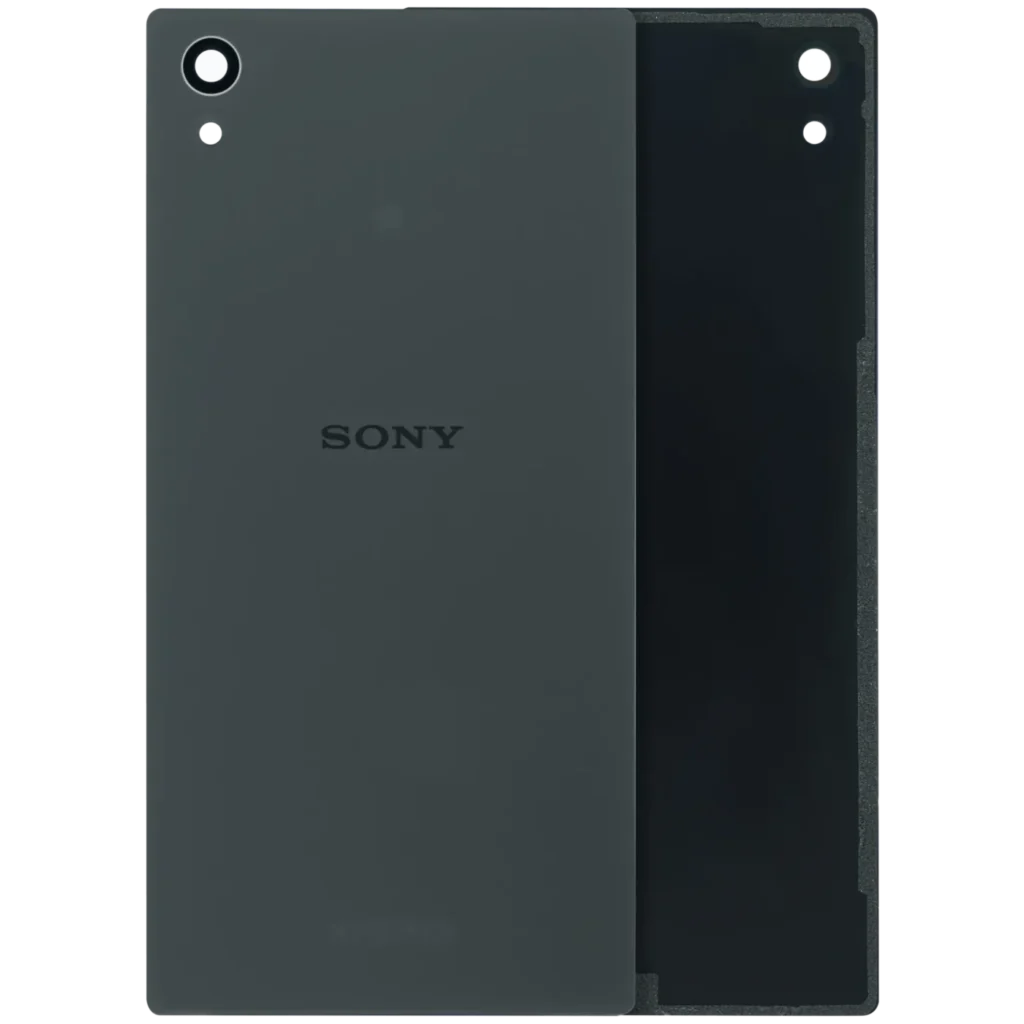 Back Cover Glass For Sony Xperia Z5 Compact (Genuine) (Black)