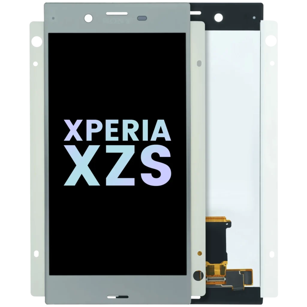 LCD Assembly Without Frame For Sony Xperia XZs (Genuine) (Silver)