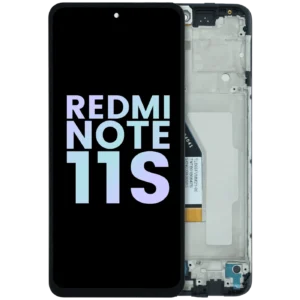 OLED Assembly With Frame For Xiaomi Redmi Note 11S 5G / Note 11T 5G / Poco M4 Pro 5G (Genuine) (Black)
