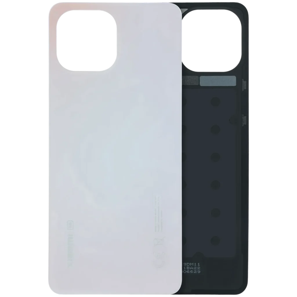 Back Cover Glass Without Camera Lens For Xiaomi 11 Lite 5G NE (Genuine) (Pink)