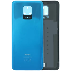 Back Cover Glass Without Camera Lens For Xiaomi Redmi Note 9s (Genuine) (Blue)