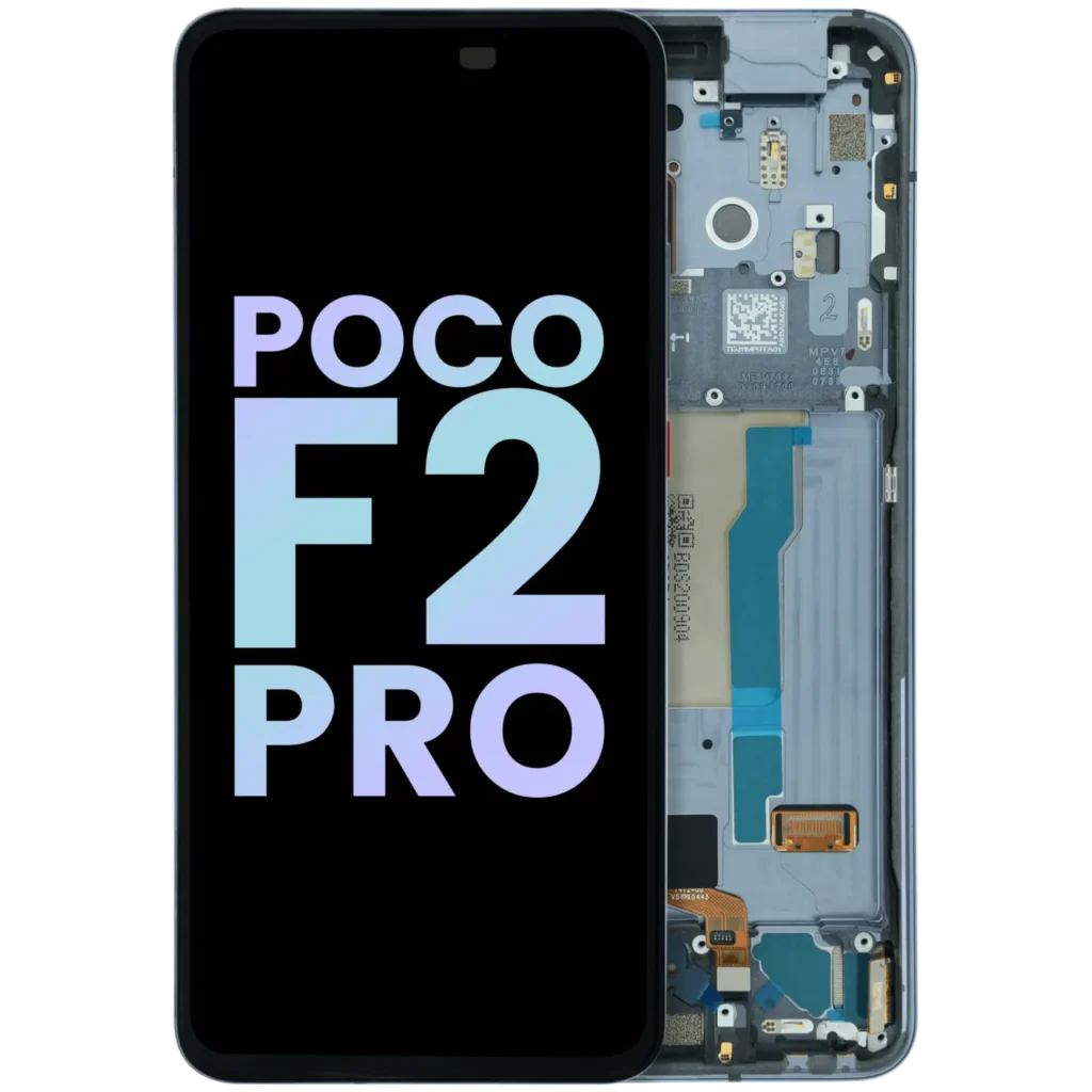 OLED Assembly With Frame For Xiaomi Poco F2 Pro (Genuine) (Black)