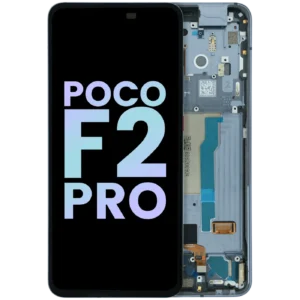 OLED Assembly With Frame For Xiaomi Poco F2 Pro (Genuine) (Black)