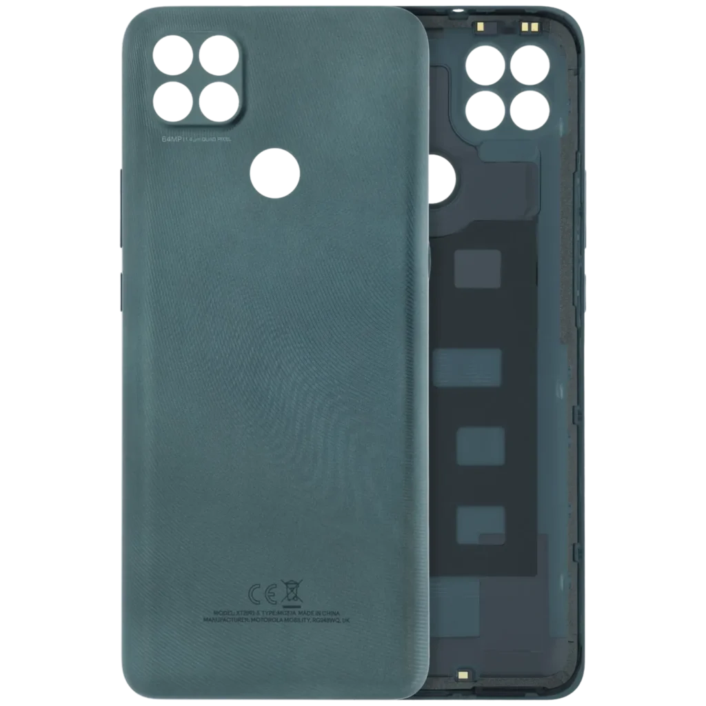 Back cover Glass For Motorola Moto G9 Power (XT2091 / 2020) (Genuine OEM) (Metallic Sage)