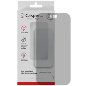 Casper Pro Tempered Glass Compatible For iPhone 18 Pro (Retail Pack) (Matte)