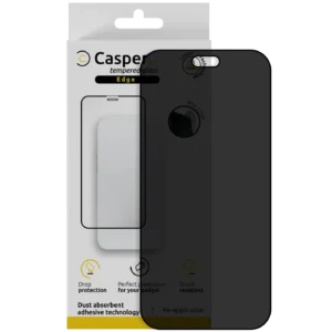 Casper Pro Edge Tempered Glass Compatible For iPhone 18 Pro Max (Retail Pack) (Privacy)