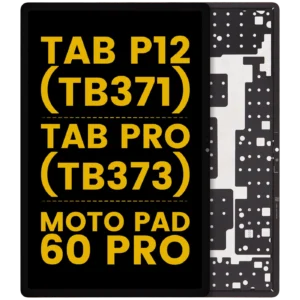LCD Assembly without Frame Compatible For Lenovo Tab P12 (TB371) / Tab Pro (TB373) / Motorola Moto Pad 60 Pro (Refurbished) (Matte Version)