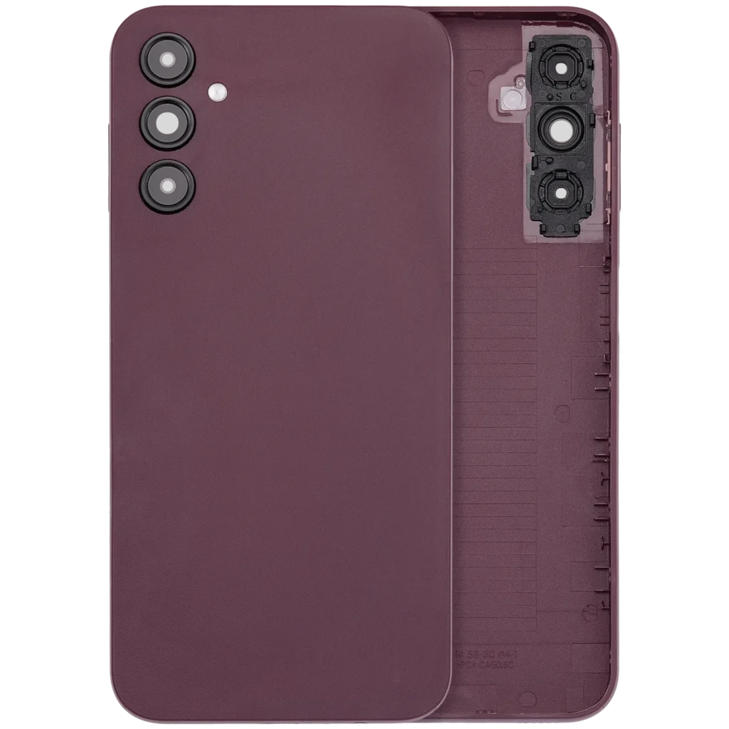 Back Cover With Camera Lens For Samsung Galaxy A14 5G (A146 / 2023) (No Logo) (Aftermarket Plus) (Dark Red)