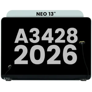 Complete LCD Display Assembly For MacBook Neo 13" A3404 (2026) (Used OEM Pull: Grade A) (Silver)