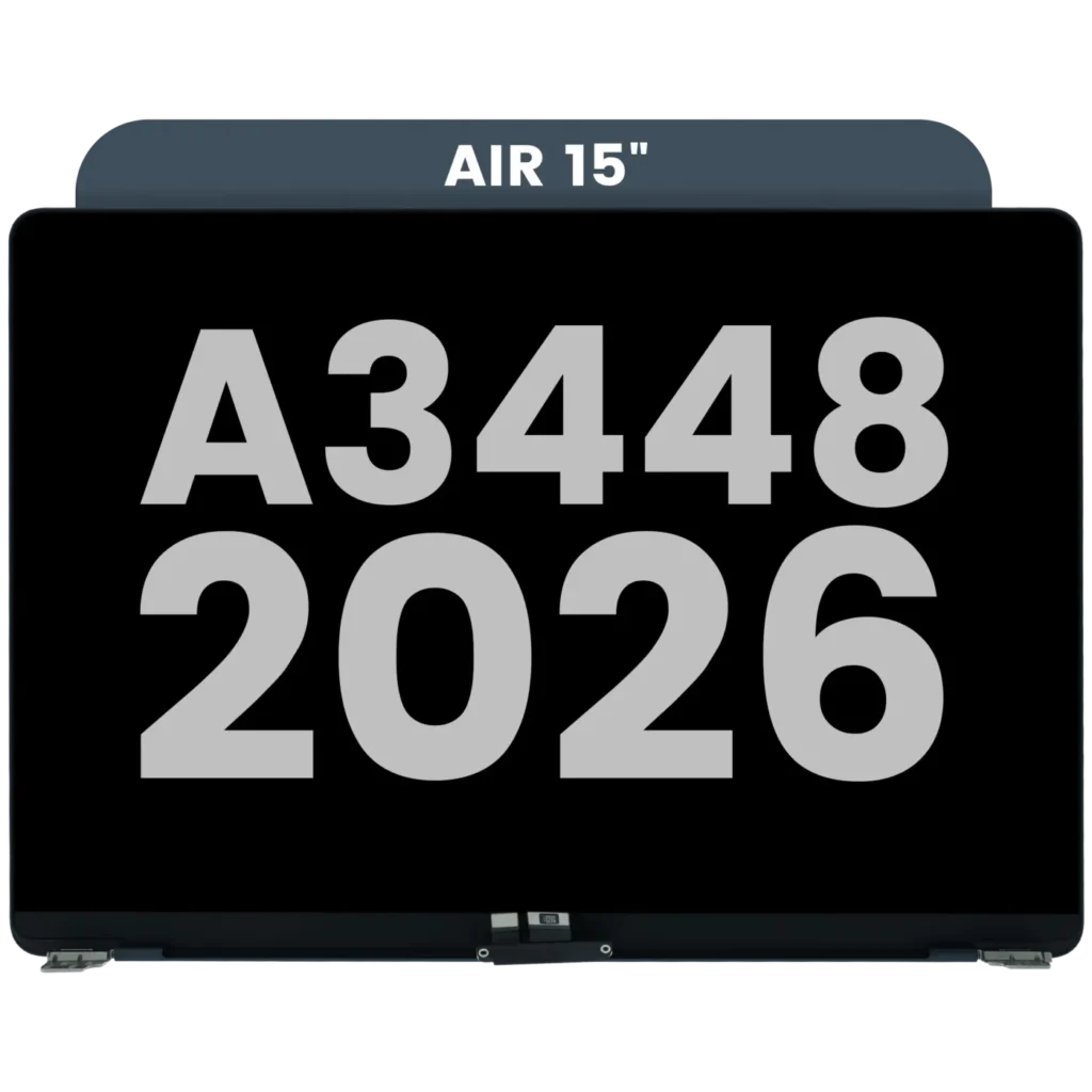 Complete LCD Display Assembly For MacBook Air 15" A3448 (2026) (Used OEM Pull: Grade A) (Midnight)