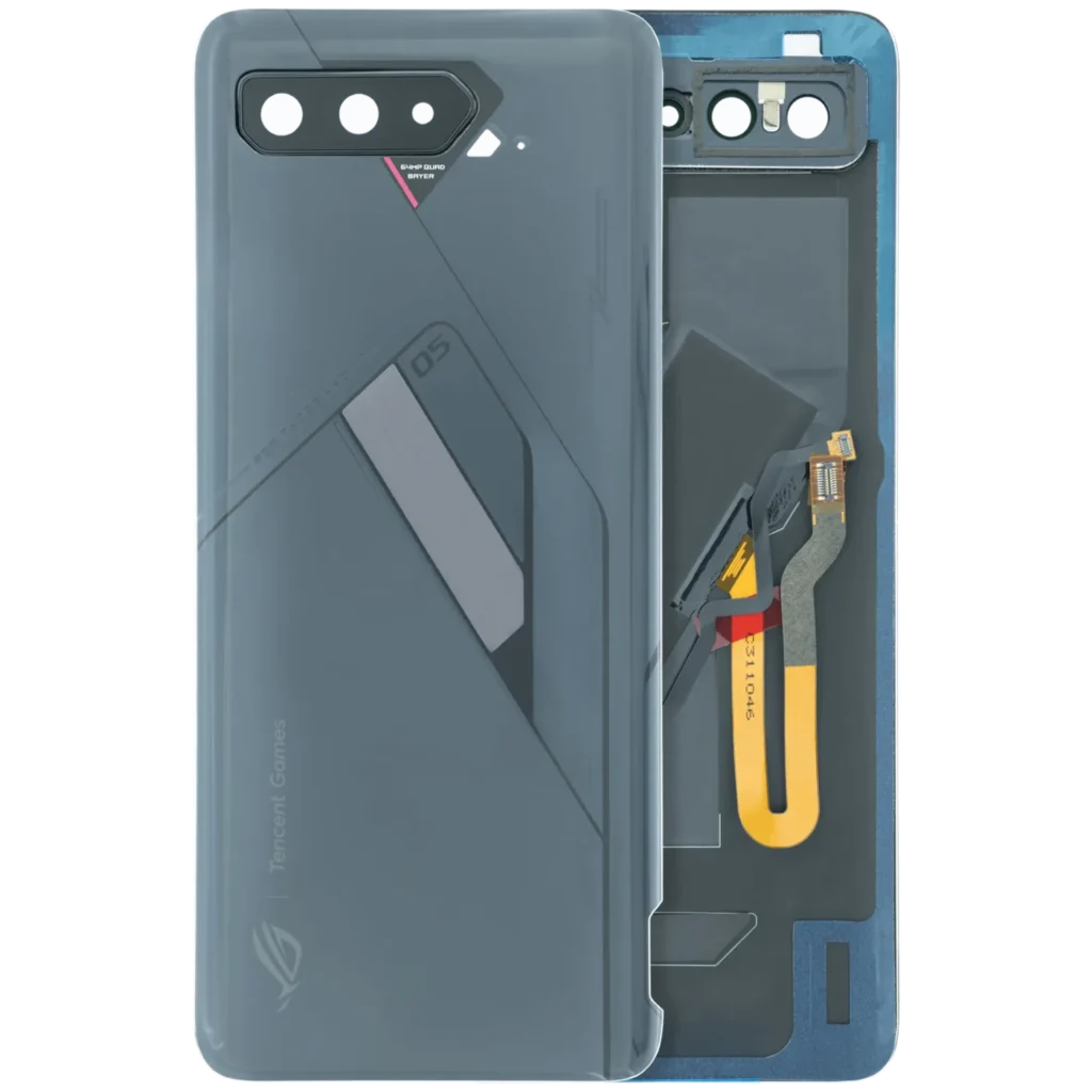 Back Cover Glass For Asus ROG Phone 5 Pro (Genuine OEM) (Black)