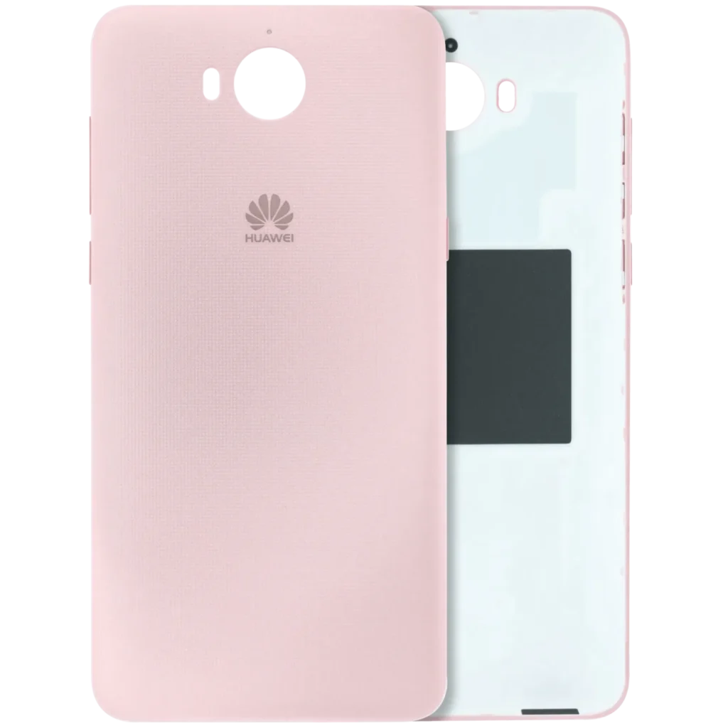Back Cover Compatible For Huawei Y6 (2017) (Genuine OEM) (Pink)