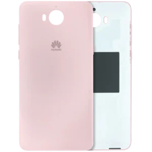 Back Cover Compatible For Huawei Y6 (2017) (Genuine OEM) (Pink)