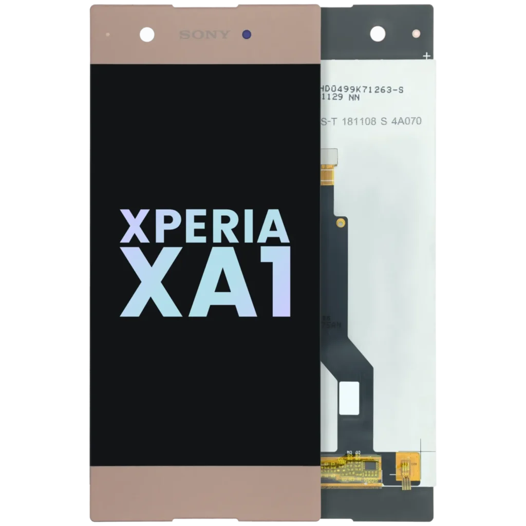 LCD Assembly Without Frame For Sony Xperia XA1 (Genuine OEM) (Pink)