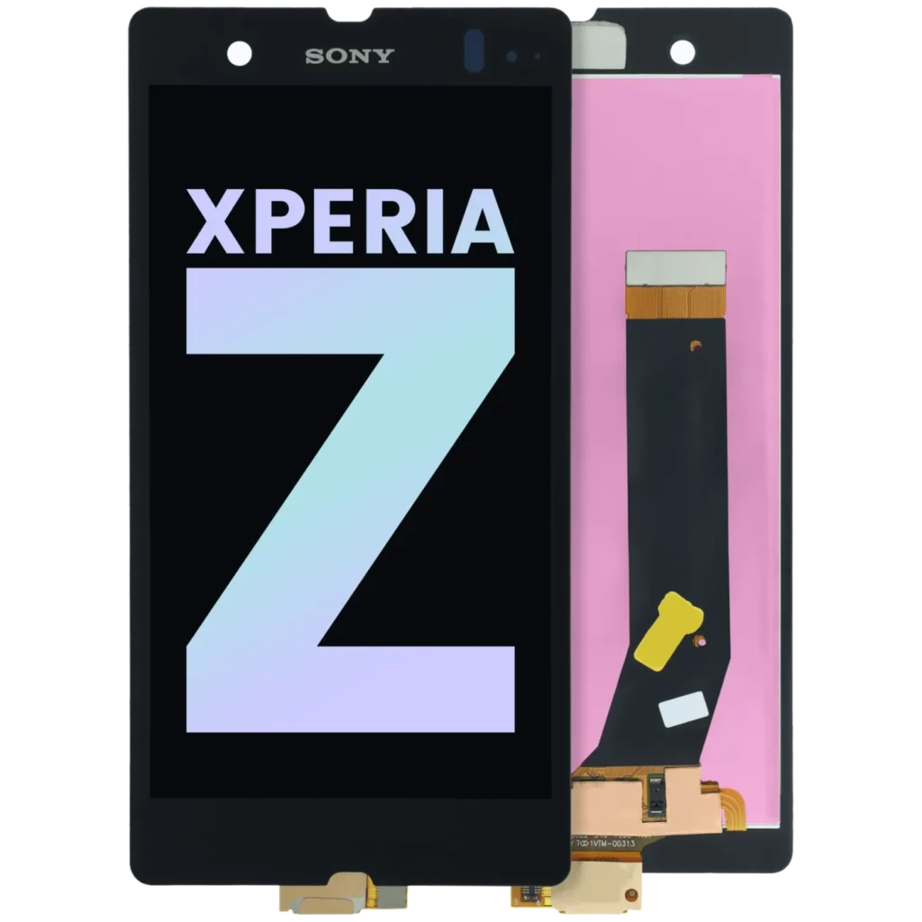 LCD Assembly Without Frame For Sony Xperia Z (Genuine OEM) (Black)