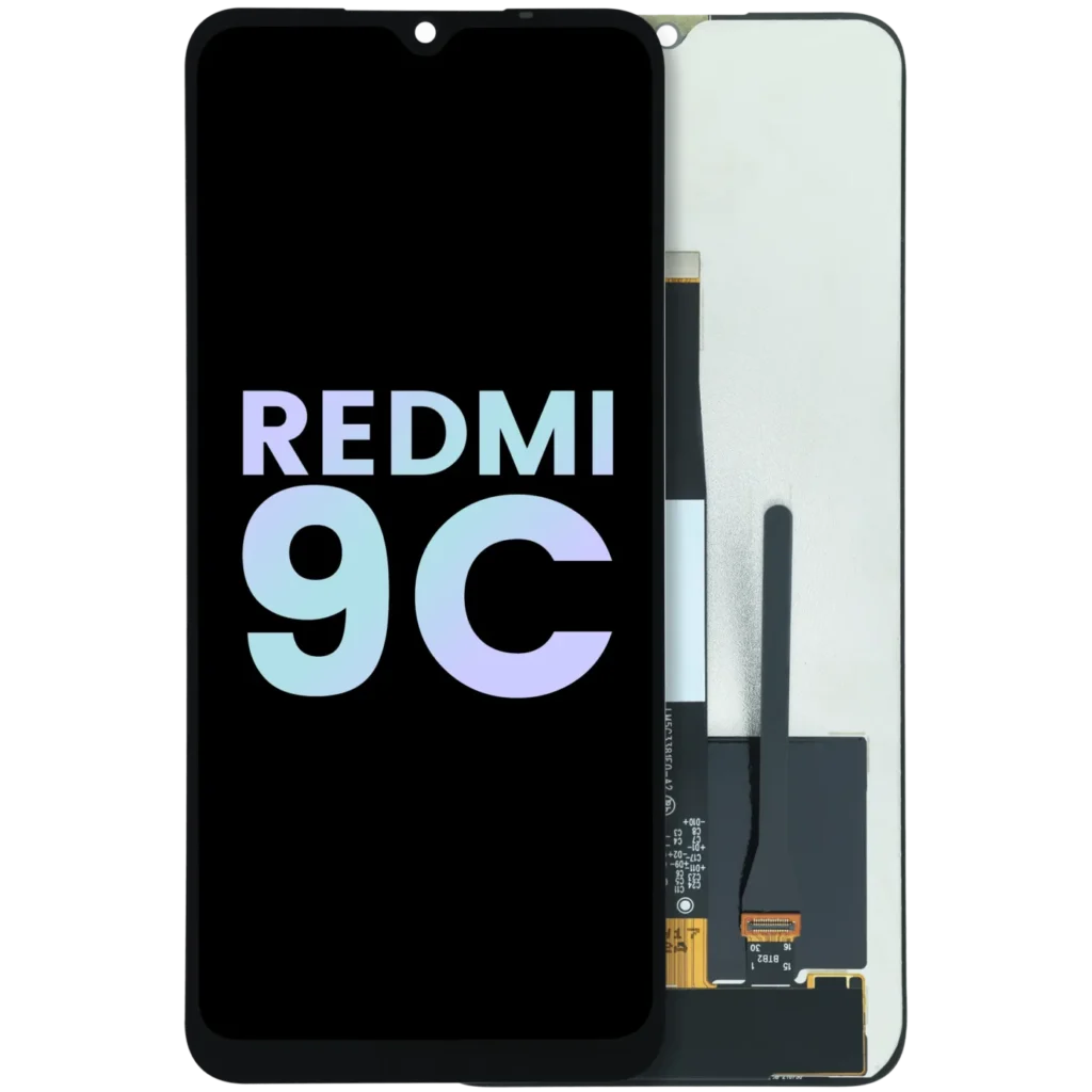 LCD Assembly Without Frame For Xiaomi Redmi 9C (Genuine OEM) (Black)