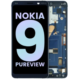 LCD Assembly With Frame For Nokia 9 Pureview (2019) (Genuine OEM) (Blue)