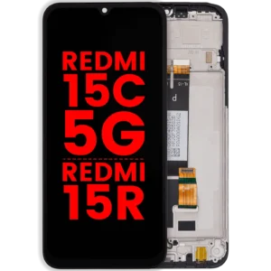 LCD Assembly With Frame For Xiaomi Redmi 15C 5G / Redmi 15R (Aftermarket Plus) (All Colors)