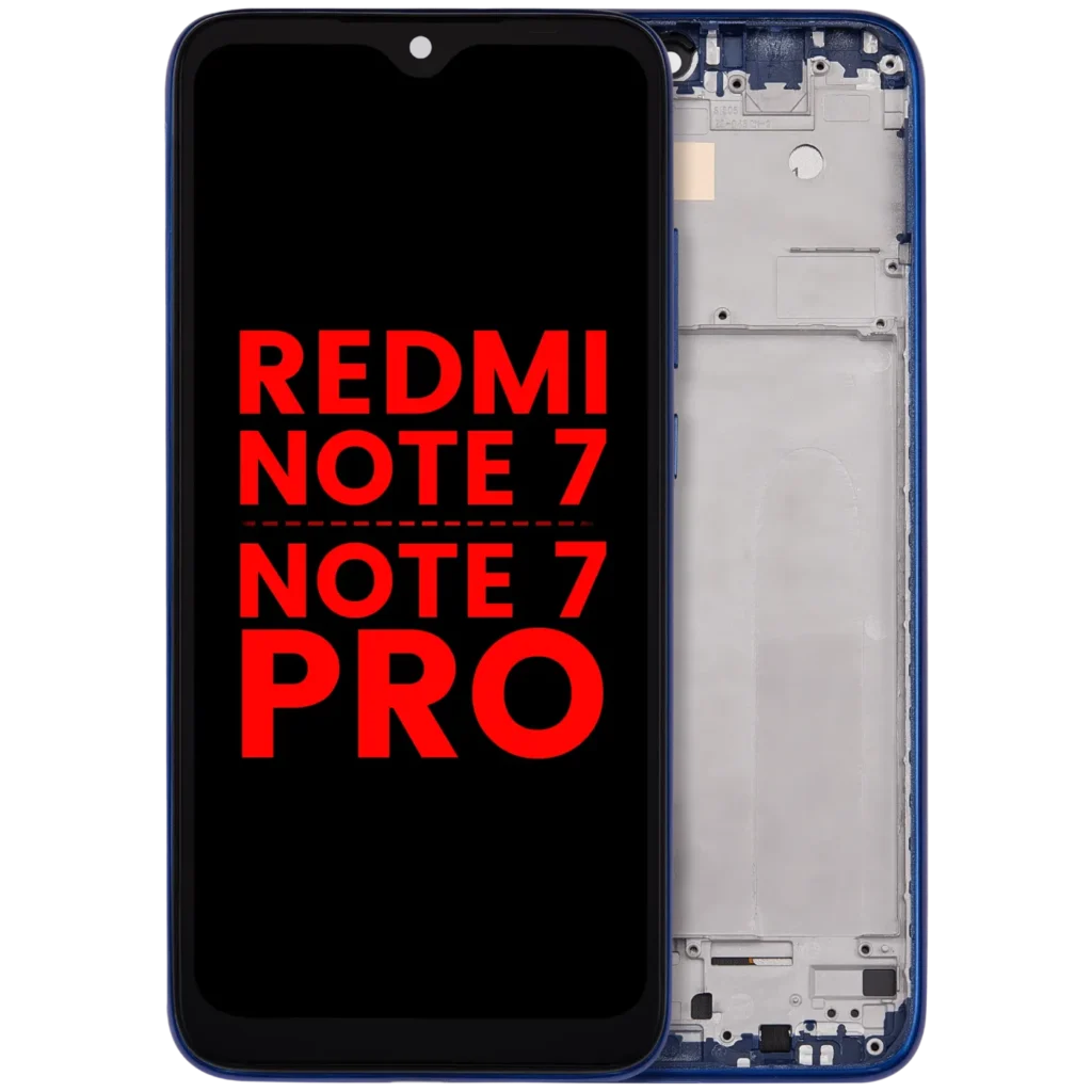 LCD Assembly With Frame For Xiaomi Redmi Note 7 / 7 Pro (Aftermarket Plus) (Neptune Blue)