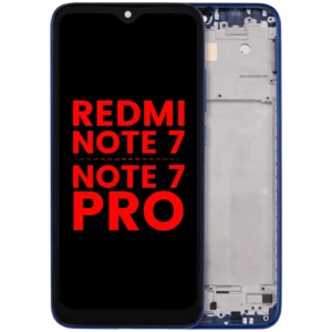 LCD Assembly With Frame For Xiaomi Redmi Note 7 / 7 Pro (Aftermarket Plus) (Neptune Blue)