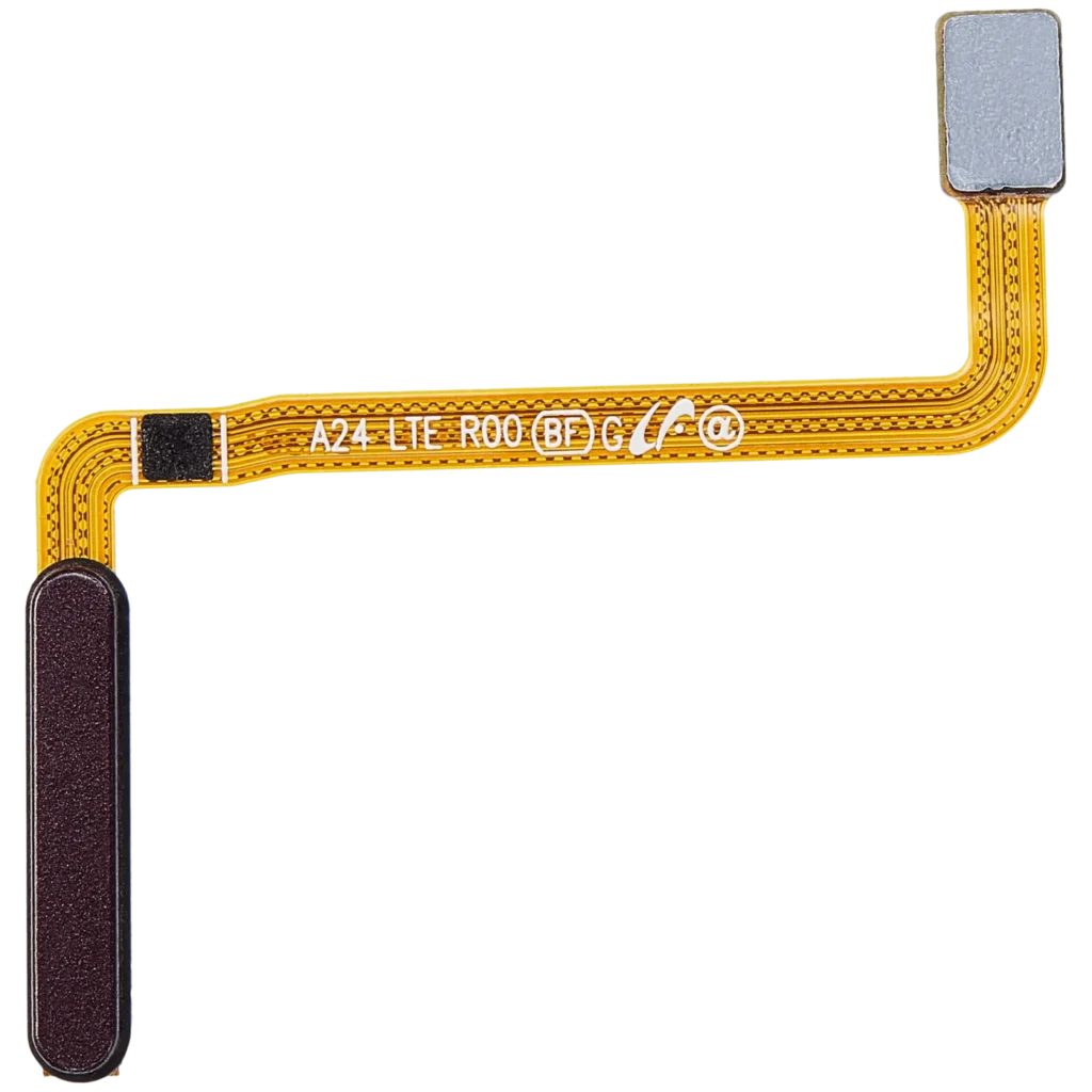 Fingerprint Flex Cable For Samsung Galaxy A24 4G (A245 / 2023) (Dark Red)