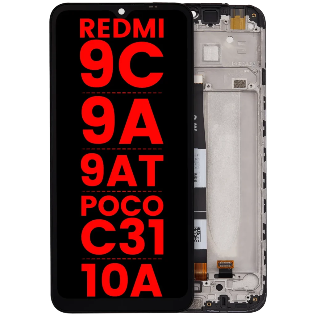 LCD Assembly With Frame For Xiaomi Redmi 9C / 9A / 9AT / POCO C31 / 10A (Aftermarket Plus) (All Colors)