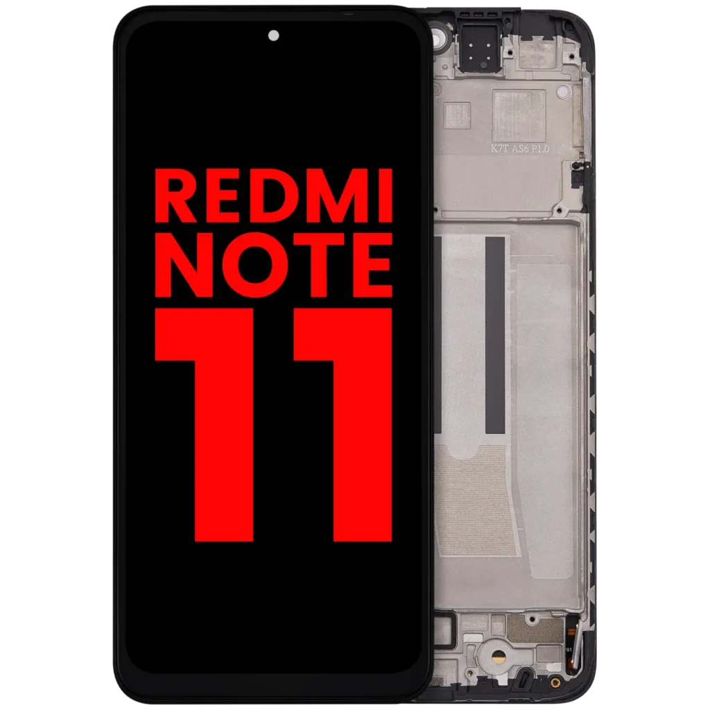 OLED Assembly With Frame For Xiaomi Redmi Note 11 (Aftermarket Plus) (All Colors)