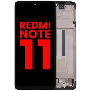 OLED Assembly With Frame For Xiaomi Redmi Note 11 (Aftermarket Plus) (All Colors)