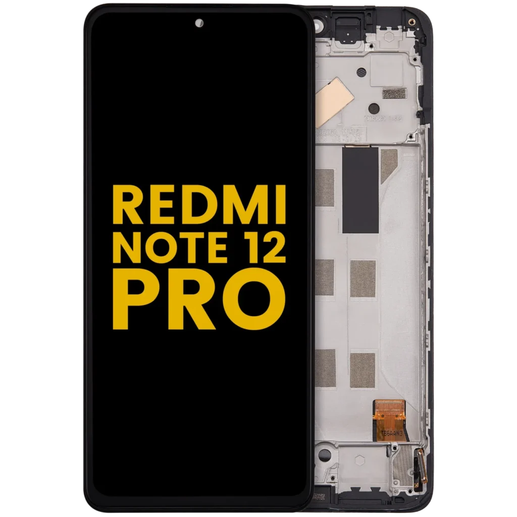 OLED Assembly With Frame For Xiaomi Redmi Note 12 Pro 4G (Refurbished) (All Colors)