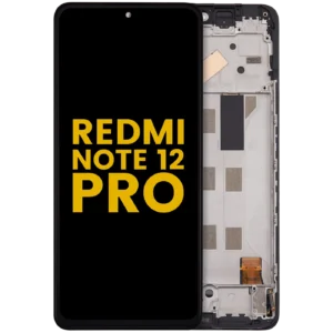 OLED Assembly With Frame For Xiaomi Redmi Note 12 Pro 4G (Refurbished) (All Colors)